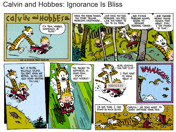 Calvin and Hobbes Ignorance Is Bliss.png
