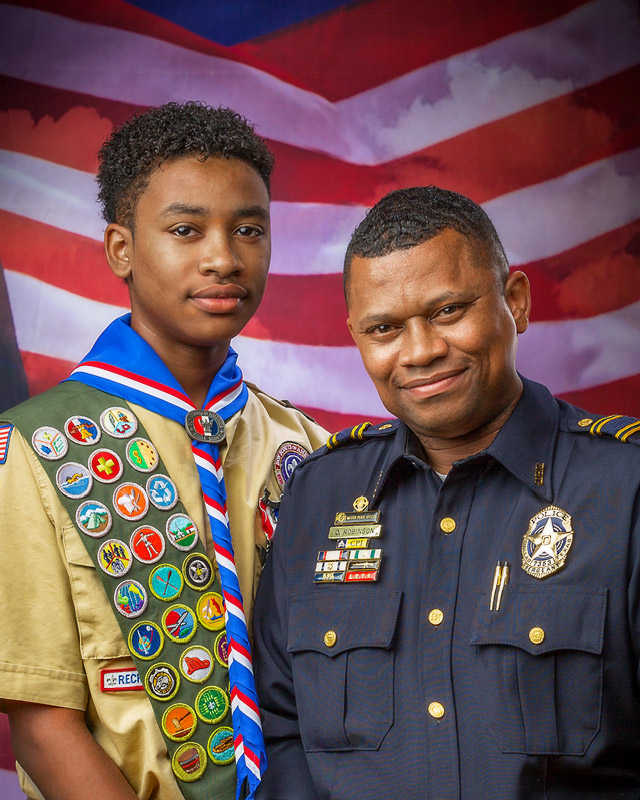 Eagle Scout and Father