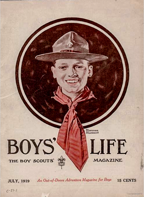 Boy's Life cover, July 1919