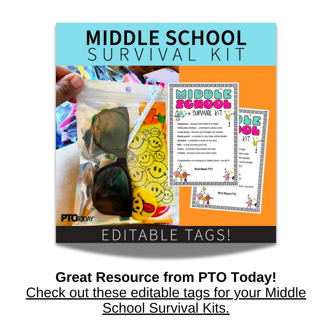 middle school survival kits