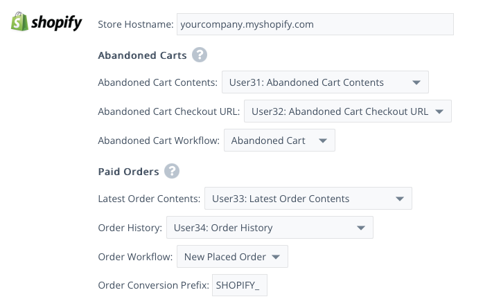 Shopify Integration