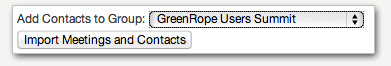 Adding GoToMeeting contacts to GreenRope groups