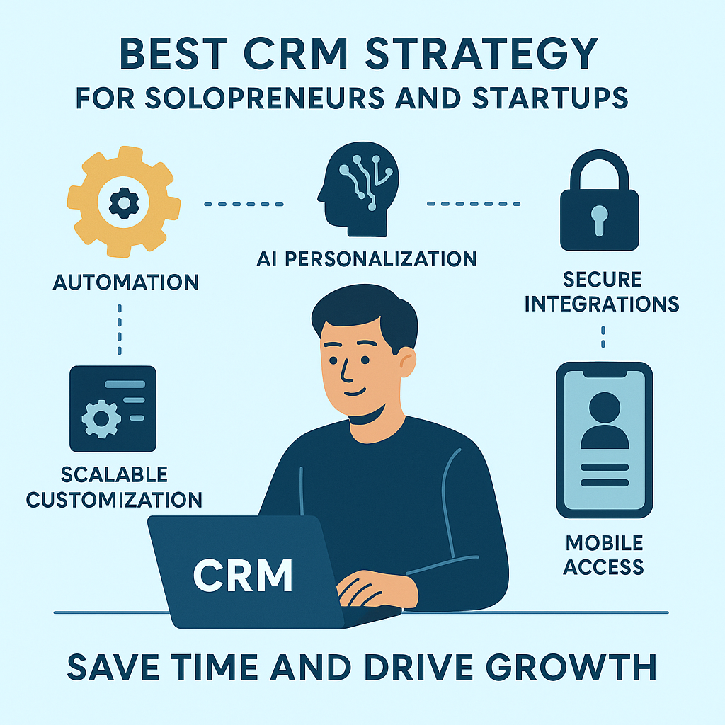 2026 CRM strategy for startups: AI, automation, security, mobility, and scalable growth