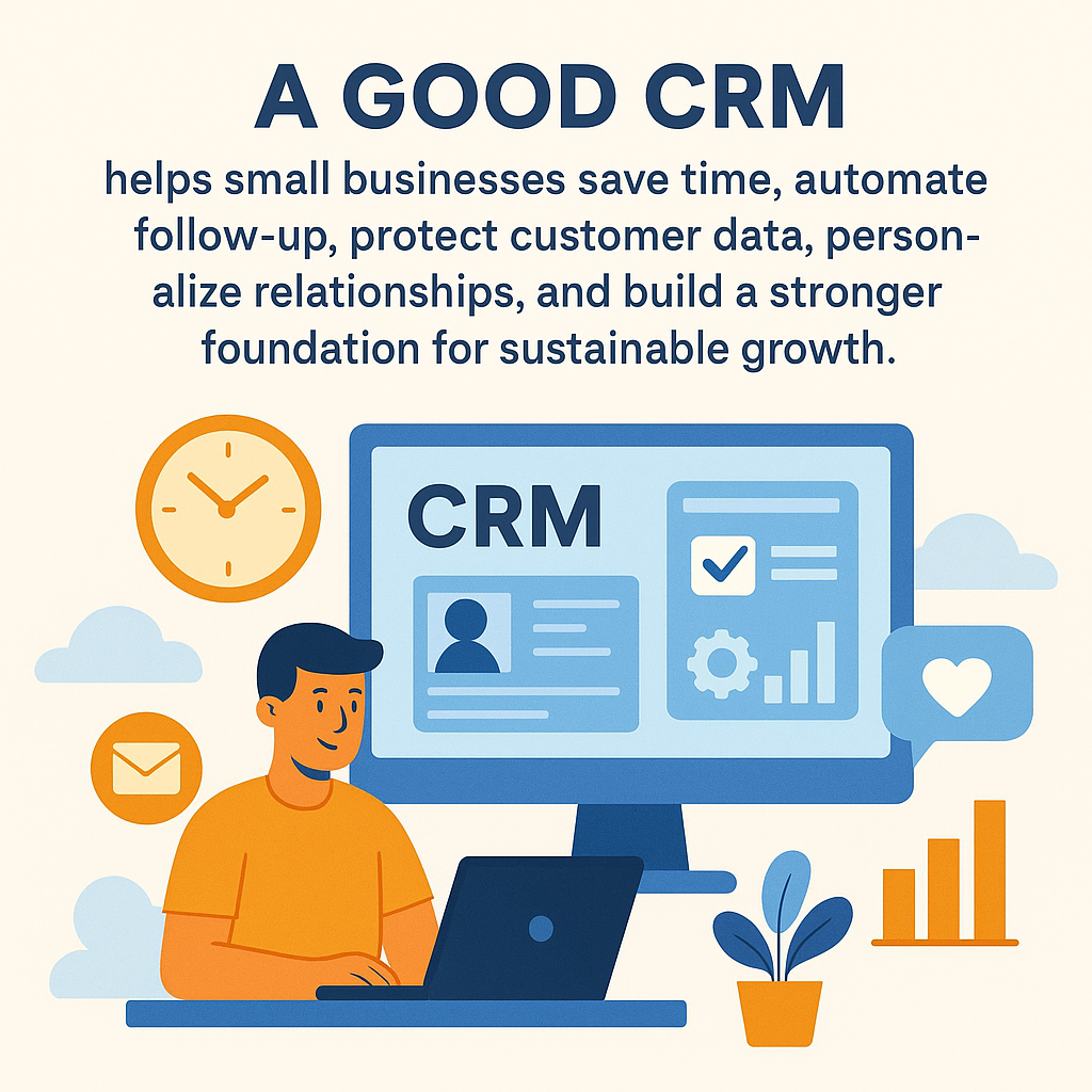 CRM benefits for small business growth and customer relationships